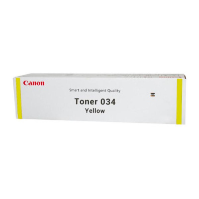 Canon 034Y (9451B001), originálny toner, žltý