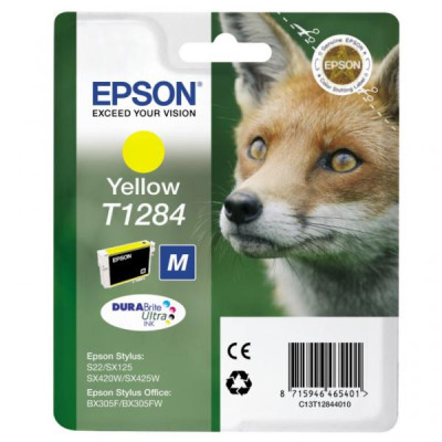 Epson T1284 (C13T12844011), originálny atrament, žltý, 3,5 ml