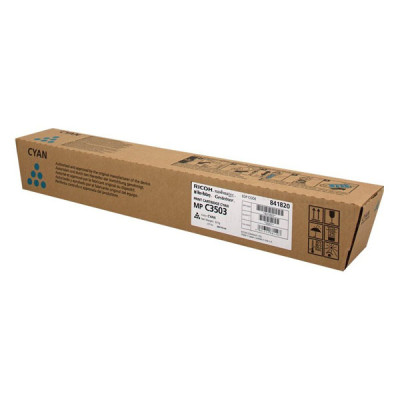 Ricoh 841820, originálny toner, azúrový