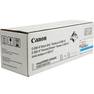 Canon C-EXV47C (8521B002), originálny valec, azúrový