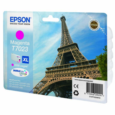 Epson T7023 (C13T70234010), originálny atrament, purpurový