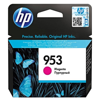 HP F6U13AE (953), originálny atrament, purpurový, 10 ml