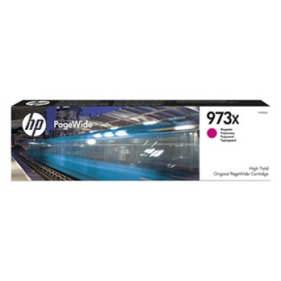 HP F6T82AE (973X), originálny atrament, purpurový, 82 ml