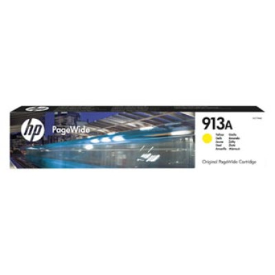 HP F6T79AE (913A), originálny atrament, žltý, 37,5 ml