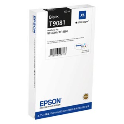 Epson T9081XL (C13T90814N), originálny atrament, čierny, 100 ml