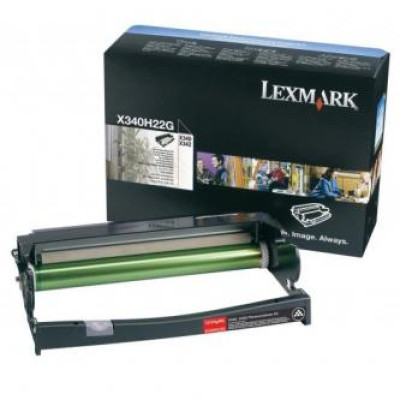 Lexmark X340H22G, originálny valec, čierny