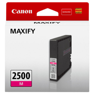 Canon PGI-2500M (9302B001), originálny atrament, purpurový, 9,6 ml