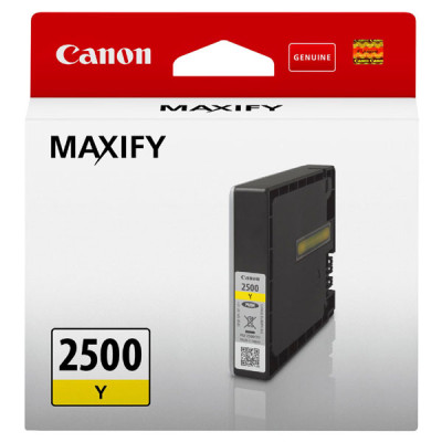 Canon PGI-2500Y (9303B001), originálny atrament, žltý, 9,6 ml