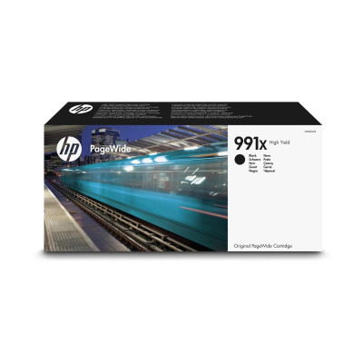 HP M0K02AE (991X), originálny atrament, čierny, 375ml, XL