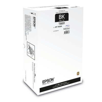 Epson T8691 (C13T869140 ), originálny atrament, čierny, 1520,5 ml, XXL