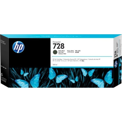 HP C1Q12A (727), originálny atrament, matne čierny, 300 ml