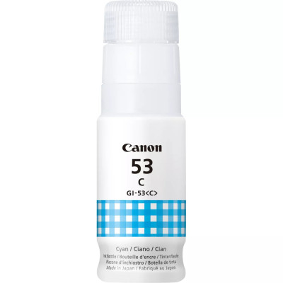 Canon GI-53C (4673C001), originálny atrament, azúrový, 60 ml