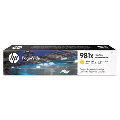 HP L0R11A (981X), originálny atrament, žltý, 114,5 ml