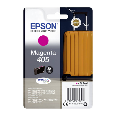 Epson T05G3 (C13T05G34010, 405), originálny atrament, purpurový, 5,4 ml