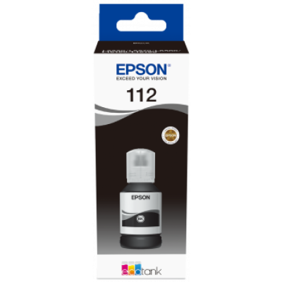 Epson T06C1 (C13T06C14A, 112), originálny atrament, čierny, 127 ml