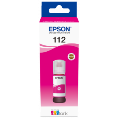 Epson T06C3 (C13T06C34A, 112), originálny atrament, purpurový, 70 ml