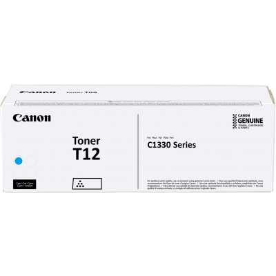 Canon T12C (5097C006), originálny toner, azúrový