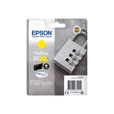 Epson T3594 (C13T35944010, 35XL), originálny atrament, žltý, 20,3 ml, XL