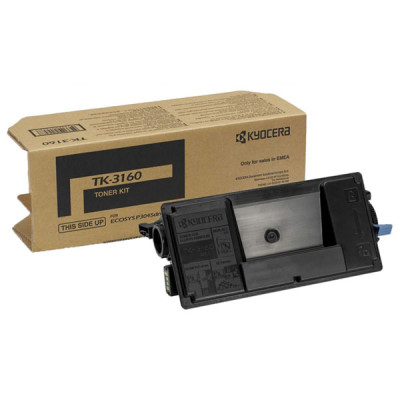 Kyocera TK-3160 (1T02T90NL0), originálny toner, čierny