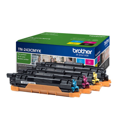 Brother TN-243CMYK, originálny toner, CMYK, 4-pack