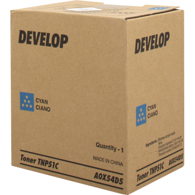 Develop TNP-51C (A0X54D5), originálny toner, azúrový