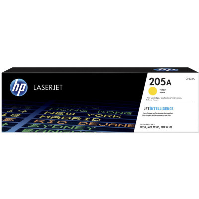 HP CF532A (205A), originálny toner, žltý