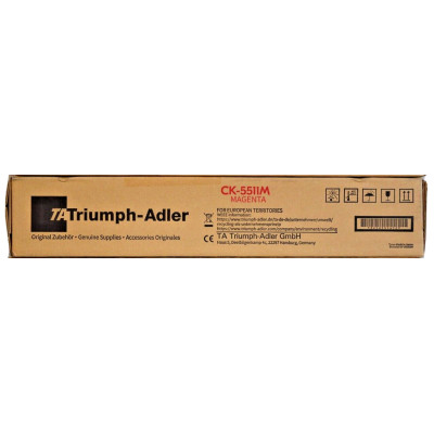 Triumph Adler CK-5511M (1T02R5BTA0), originálny toner, purpurový