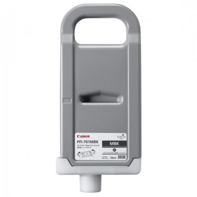 Canon PFI-701MBk (0899B005, 0899B001), originálny atrament, matne čierny, 700 ml