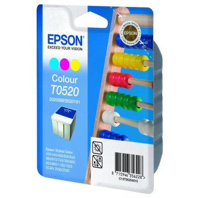 Epson T0520 (C13T052040), originálny atrament, farebný, 35 ml