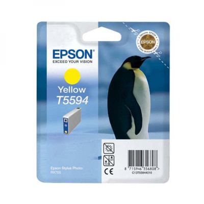 Epson T5594 (C13T55944010), originálny atrament, žltý, 13 ml