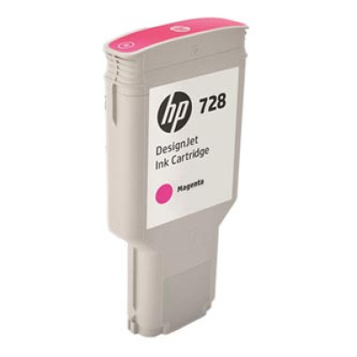 HP F9K16A (728), originálny atrament, purpurový, 300 ml