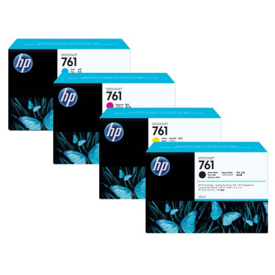 HP CR271A (761), originálny atrament, purpurový, 3 × 400 ml, 3-pack