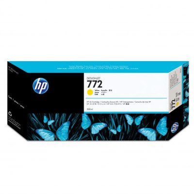 HP CN630A (772), originálny atrament, žltý, 300 ml