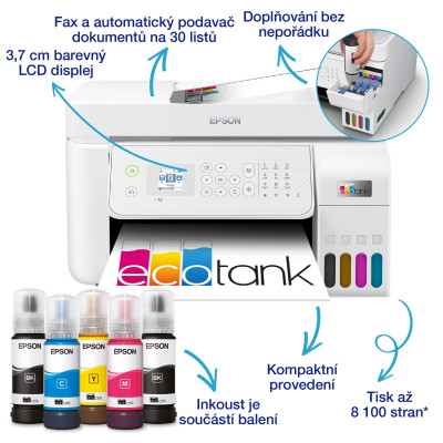 Multifunkčná tlačiareň Epson EcoTank L5316 (C11CJ65413)