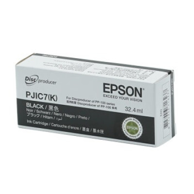 Epson PJIC7-K (C13S020693), originálny atrament, čierny, 32,4 ml