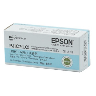 Epson PJIC7-LC (C13S020689), originálny atrament, svetlo azúrový, 31,3 ml