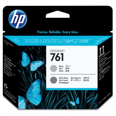 HP CH647A (761), originálna tlačová hlava, šedá