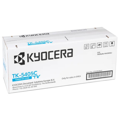 Kyocera TK-5405C (1T02Z6CNL0), originálny toner, azúrový