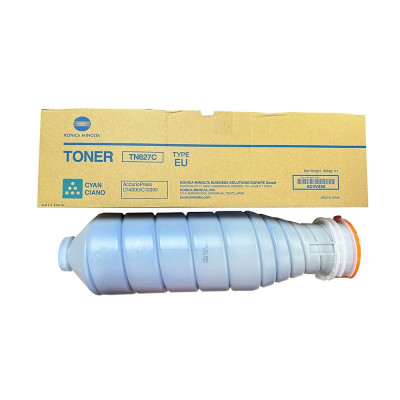 Konica Minolta TN-627C (ACVV450), originálny toner, azúrový