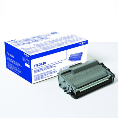 Brother TN-3430Bk, originálny toner, čierny