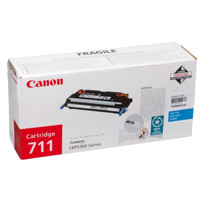 Canon CRG-711C (1659B002), originálny toner, azúrový