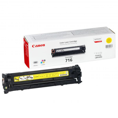 Canon CRG-716Y (1977B002), originálny toner, žltý