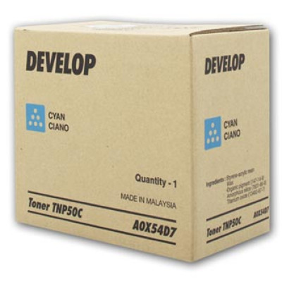 Develop TNP-50C (A0X54D7), originálny toner, azúrový