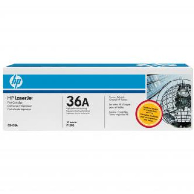 HP CB436A (36A), originálny toner, čierny