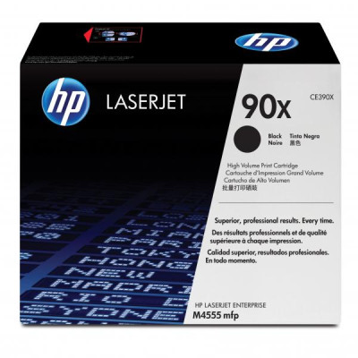 HP CE390X (90X), originálny toner, čierny