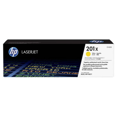 HP CF402X (201X), originálny toner, žltý