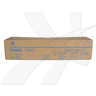 Konica Minolta TN-312Y (8938-706), originálny toner, žltý