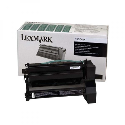 Lexmark 15G041K, originálny toner, čierny