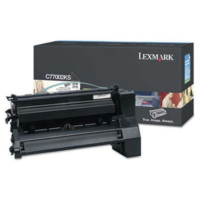 Lexmark C7702KS, originálny toner, čierny