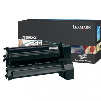 Lexmark C780H2KG, originálny toner, čierny